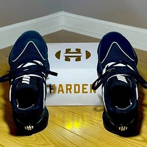 Adidas Harden Vol 4 - Blk/Wht - Men’s 7.5